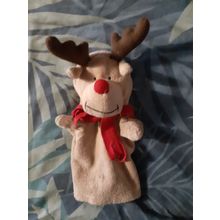 reindeer hand puppet