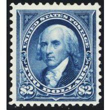 262, Mint VF VLH $2 Madison - With Clean PSE Certificate * Stuart Katz