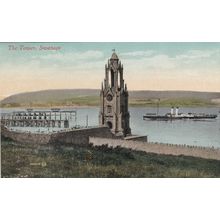 EC18 SWANAGE -THE TOWER. COLOURED PRINTED POSTCARD