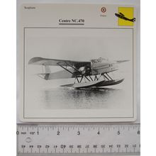 Centre NC.470 - France - Seaplane - Collectors Club Card