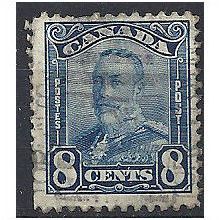 Canada 1928 SG280 8c Blue Good/Fine Used. .