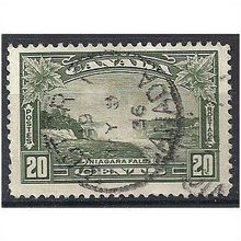 Canada 1935 SG349 20c Olive-Green Fine Used ..