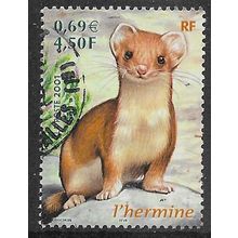 FRA 2001 4.50F 'ANIMALS' FINE USED (EBID56-799)