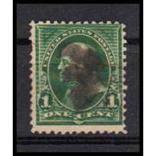 Used 279 1c Benjamin Franklin Average Plus RA1451