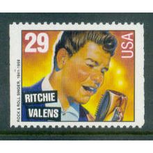 2734 29c Ritchie Valens Very Fine MNH BPS KA8151