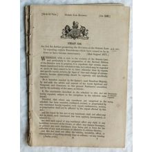 1871 Act of Parliament: repealing Enactments