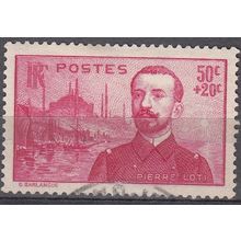 France 1937 Michel 358 O Cote (2008) 4.60 € Pierre Loti Cachet rond