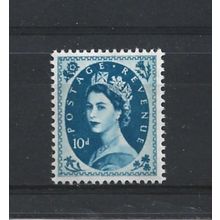 GB.SG617d 10d Prussian Blue.Mounted Mint.Jul25