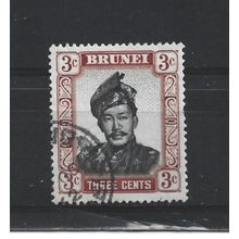 Brunei.SG102 3c Sultan Omar Ali Saifuddin.Fine Used.Aug25h