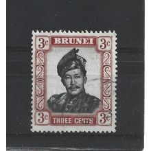 Brunei.SG102 3c Sultan Omar Ali Saifuddin.Fine Used.Aug25i
