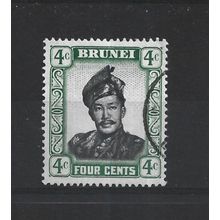 Brunei.SG103 4c Sultan Omar Ali Saifuddin.Fine Used.Aug25g