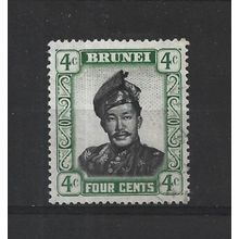 Brunei.SG103 4c Sultan Omar Ali Saifuddin.Fine Used.Aug25m