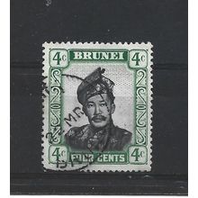 Brunei.SG103 4c Sultan Omar Ali Saifuddin.Fine Used.Aug25w