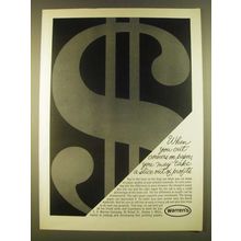 1963 warren's Paper Ad - When you cut corners on paper you may take a slice out