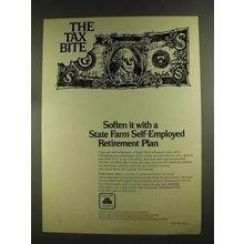 1972 State Farm Insurance Ad - The Tax Bite