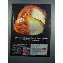 1983 Lipton Tomato-Onion Recipe Soup Mix Ad