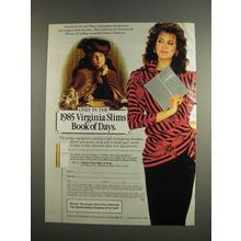 1984 Virginia Slims Cigarettes Ad - Book of Days