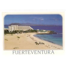 FUETEVENTURA, CANARY ISLANDS, SPAIN used postcard not posted #