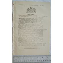 1875 Act of Parliament: qualification of Justices of the Peace