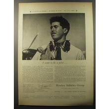1953 Hawker Siddeley Group Ad - I want to be a pilot