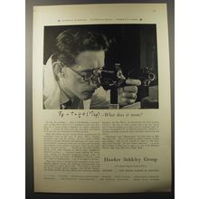 1953 Hawker Siddeley Group Ad - What does it mean?