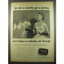 1955 Perma-Lift Bras Ad - You look so enchanting - feel so glamorous
