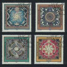 Liechtenstein The Four Elements 4v 1994 CTO SG#1090-1093