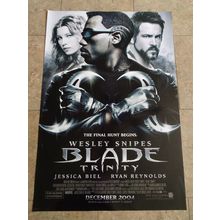 Blade Trinity - Movie Poster with Wesley Snipes as Blade and Ryan Reynolds