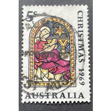 AUSTRALIA 1969 SG 0444 USED #1
