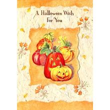 A Halloween Wish For You - Halloween Greeting Card - 03492