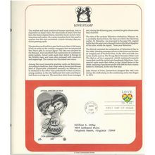 LOVE STAMP ' OFFICIAL FIRST DAY of ISSUE ' (1987)