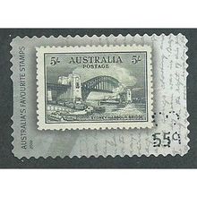 AUS 2009 55c(S/A) 'FAVOURITE STAMPS ' FINE USED (EBID37-220)