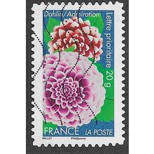 FRA 2012 (60c)(S/A) 'FLOWERS - DAHLIA ' FINE USED (EBID56-688)