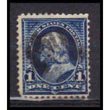 Used 264 1c Benjamin Franklin Barely Clears RA1030