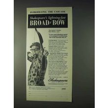 1969 Shakespeare X-29 Cascade Broad-Bow Ad
