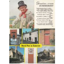 Taunton Somerset First Day Pillar Box Cover & Greetings Postcard