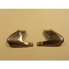 1963 Dodge 440 Upper Door Side Trim Corners OEM 2 pc