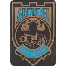 BEER MAT - ARUNDEL BREWERY - BEST BITTER - (Cat No 001) - (1997)
