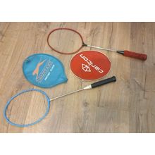 2 Vintage Badminton rackets Carlton and Yonex B750