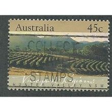 AUS 1992 45c 'VINEYARDS -NSW' FINE USED (EBID35-741)