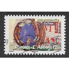 FRA 2010 (56c) 'ART - CIEAUX ' L' ABBAYE (21)' FINE USED (EBID57-532)