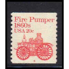 1908 20c Fire Pumper Very Fine MNH Dry Gum CNS 8 PA5714