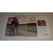 1989 Sperry Top-Sider Shoes Ad - What kind of shoes should you bring