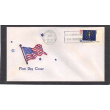 FDC 1651 13c Indiana (Unkn Cachet-U/A) CV39513