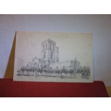 ST MARY'S CHURCH, THAMES, OXFORDSHIRE used postcard by Vulcan Press 1944 pm =
