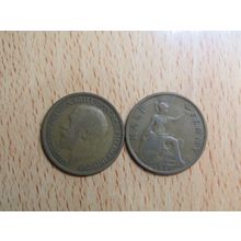 GB 1927 George V Half PennyCoin