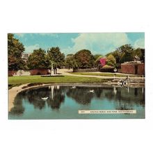 Kippling's House And Pond, Rottingdean, Sussex, Postcard.