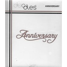 Duo Dies. Anniversary Die. Die Cutting Cardmaking Scrapbooking Crafts