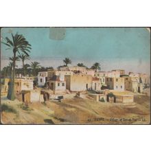 Village of Der-el-Tin, Egypt, c.1910s - Lévy Postcard LL45