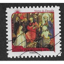 FRA 2011 (60c)(S/A) 'CHRISTMAS - MAITRE DE FLEMALLE' FINE USED (EBID56-621)